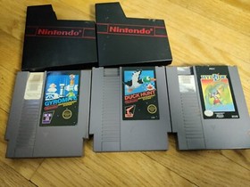 Gyromite Duck Hunt Hydlide - NES Game Lot