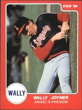 1986 Star Joyner Red #NNO Wally Joyner Angels  C18076 