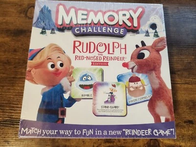 Memory Challenge Rudolph The Red-Nosed Reindeer Edition-New & Sealed - Image 1 of 2