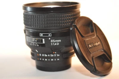 Nikon AF D Nikkor 85mm f/1.4 PRIME FAST portrait FX lens for D750 DF D850 D780 - Image 1 of 4
