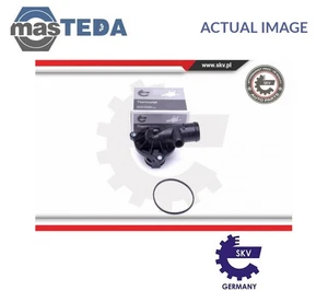 20SKV107 ENGINE COOLANT THERMOSTAT SKV GERMANY FOR AUDI A4,A5,Q7,B8,8T3,8TA,4L - Picture 1 of 8
