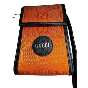 GUCCI Orange Mini Bag Purse Off The Grid Sustainable Circular Recycle Crossbody - Picture 1 of 19