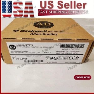 New Factory Sealed A-B 1769-IQ16F CompactLogix 16 Pt 24VDC I/O Input Module - Picture 1 of 2