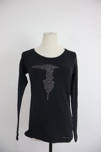 TRUSSARDI JEANS MAGLIA DONNA M WOMAN CASUAL VINTAGE T-SHIRT COTONE - Foto 1 di 7