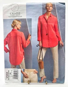 Muster Misses locker sitzendes Hemd und Hose Größe 8-14 Vogue V1054 - Bild 1 von 2
