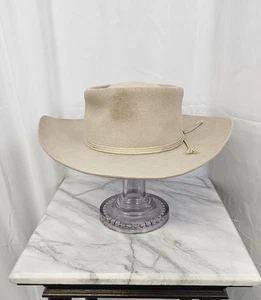 1950s Cowboy Cowgirl Hat Size 7 Felt 10x - Picture 1 of 15
