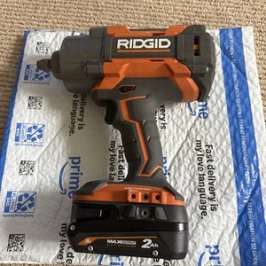 "Llave de impacto Ridgid Octane R86211B 18V 1/2"" de alto par con batería nueva de 2,0 Ah" - Imagen 1 de 6