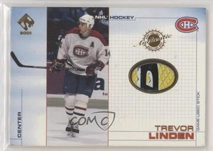 2000-01 Pacific Private Stock Game-Used Gear Trevor Linden #58 - Picture 1 of 3