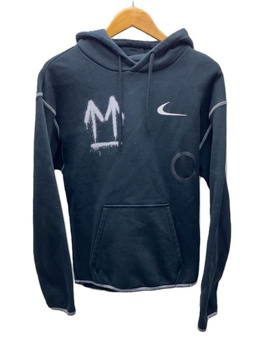 OFF WHITE Felpa con cappuccio NIKE × OFFWHITE nera XS usata