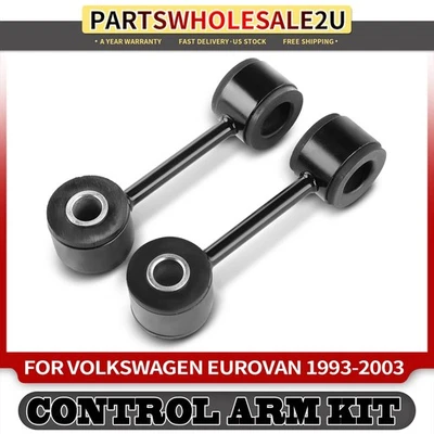 2x Link de extremidade da barra oscilante dianteira esquerda e direita para Volkswagen EuroVan 1993 1994-2003 - Imagem 1 de 4