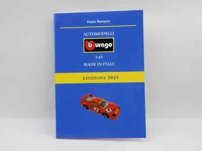 Paolo Rampini Automodelli Burago 1:43 Made in Italy edizione 2025 libro Bburago Foto 1 de 4