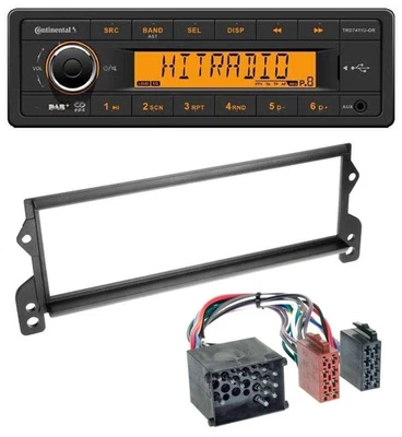 Continental 1DIN DAB MP3 AUX USB Autoradio für Mini (bis 2002, Rundpin) - Bild 1 von 4