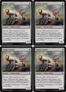MTG - 4x SLUDGE CRAWLER - Battle for Zendikar (C) - Picture 1 of 1