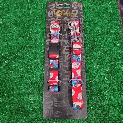 Juego de correa y collar para perro Disney Lilo and Stitch talla mediana nuevo Foto 1 de 4