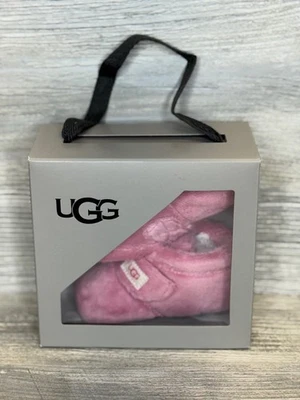 NUEVO UGG I Bixbee Infantil Bebé Botines Zapatos EE. UU. 04/05 Medio Rosa Vellón Suave Nuevo en Caja Foto 1 de 4