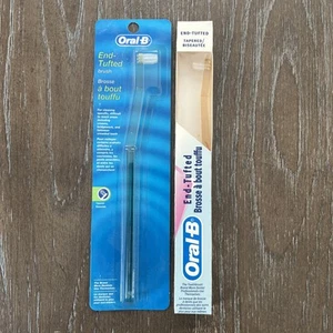 Paquete de 2 cepillos de dientes cónicos acolchados Oral-B End para coronas, puentes, aparatos ortopédicos DE COLECCIÓN - Imagen 1 de 6