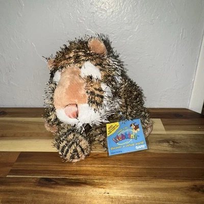 Webkinz Ganz Retired Tiger (HM032) Stuffed Animal With New Unused Sealed Code - Image 1 of 4