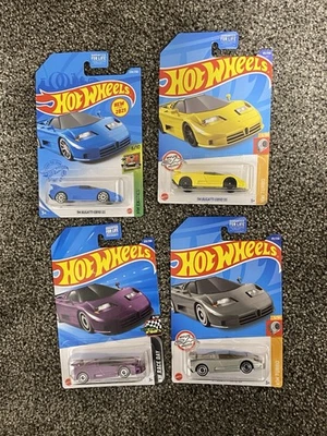 Hot Wheels LOT of 4 ‘94 Bugatti EB110 SS - Image 1 of 4