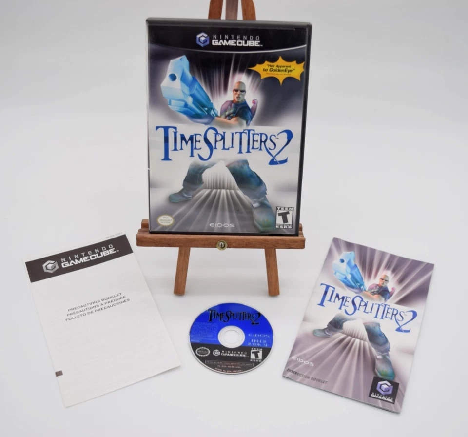 TIMESPLITTERS 2 Nintendo GAMECUBE CIB Excellent - Image 1 of 4