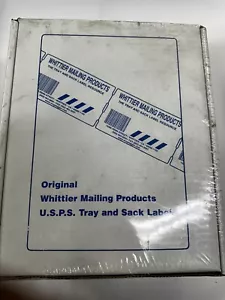 WMP Tray Sized White Thermal Tags - Box of 5,000 - Picture 1 of 4