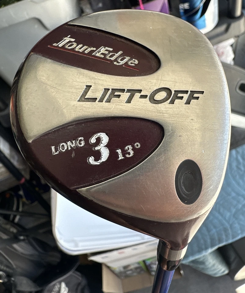 TOUR EDGE LIFT-OFF 3 Madera - 13* Loft - Pro Launch Azul Varilla Grafito Derecha Foto 1 de 4