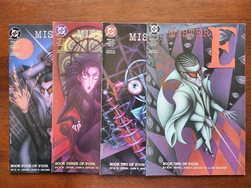 Mister E #1-4 Set (1991 DC) VG Books of Magic - Image 1 of 1