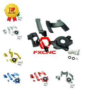 FXCNC Steering Damper Mounting Bracket Mount For Kawasaki Z1000 16 2017 18 2019 - Picture 1 of 9