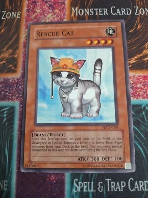 Yu-Gi-Oh! Rescue Cat FET-EN033 Common Unlimited Near Mint a1/ - Image 1 of 4