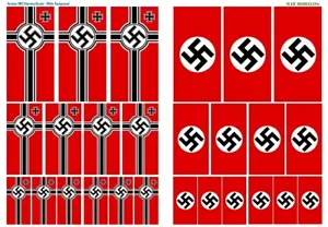 décalcomanies / autocollants insignes allemands WW2 - Photo 1/1