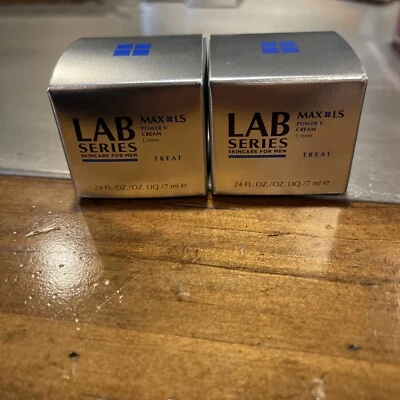 Lot Of 2 Lab Series Skincare For Men Max LS Power V Cream ~ Treat - 0.24oz/ 7ml - Image 1 of 4