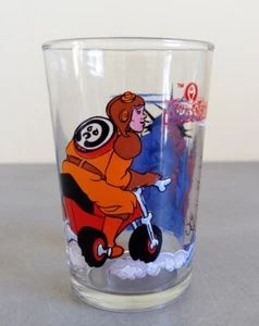 Verre Moutarde Ghostbusters S.O.S Fantômes VMC 1986 Vintage Illustré - TBE - Picture 1 of 5