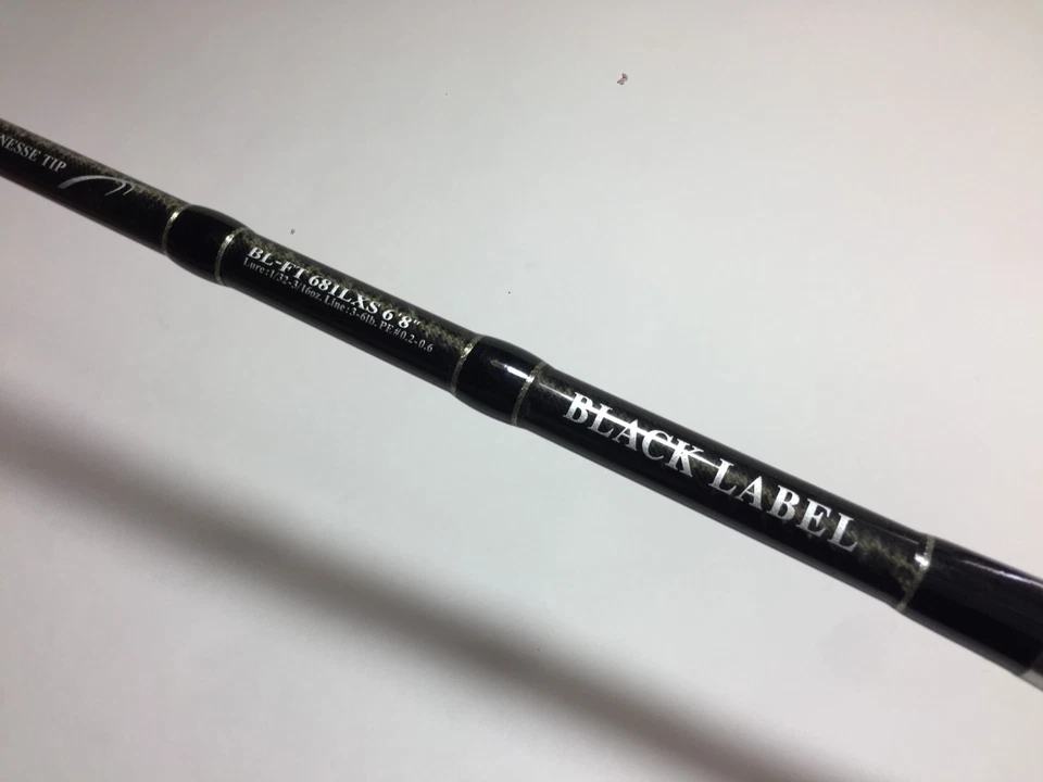 34061) DAIWA BLACK FINESSE Model LABEL BL-FT 681LXS for Freshwater Spinning Rod - Image 1 of 4