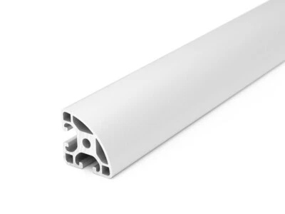DOLD MECHATRONIK Perfil de aluminio de diseño 40x40 L radio 40 Tipo I 8 ligero (23,90€/m,min.1€)