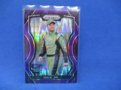 2018 Panini Prizm Racing NASCAR Variation PURPLE FLASH #22 Dale Earnhardt Jr - Image 1 of 2