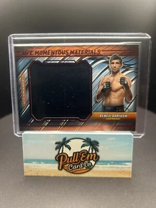 2024 Topps UFC Knockout Beneil Dariush Momentous Materials Relic Red 25/25 - Bild 1 von 2