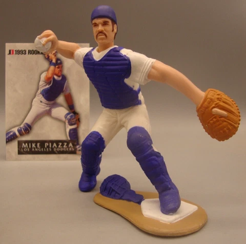 1995 LOOSE SLU STARTING LINEUP FIGURE MIKE PIAZZA LOS ANGELES DODGERS Cover