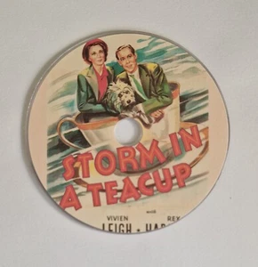 STURM IN EINER TEETASSE 1937 DVD GEMEINFREI FILM VIVIEN LEIGH, REX HARRISON - Bild 1 von 1