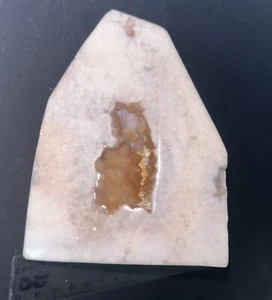 Pink Amethyst druzy from Brazil Pink Natural Rough Crystal. Self Standing Large - Photo 1 sur 5