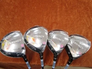 Callaway LEGACY 2010 Ladies Wood set 3W, 5W, 7W & 9W / SPEED AMORPHOUS Z 40w L - Picture 1 of 8