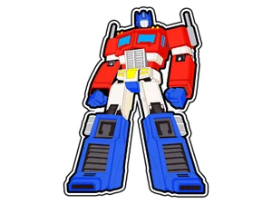#1776 Optimus Prime Dibujos Animados #1 Robot Héroes Pegatina Impermeable Vinilo Calcomanía Coche - Imagen 1 de 1