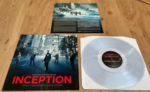 INCEPTION - Soundtrack by HANS ZIMMER *LP* LIMITED CLEAR VINYL *RAR* - Picture 1 of 7