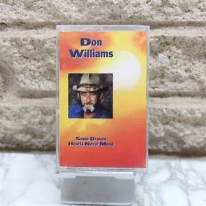 Don Williams Some Broken Hearts Never Mend Cassette Album Tape Country - Picture 1 of 3