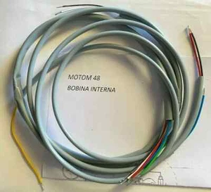 IMPIANTO ELETTRICO MOTOM 48 BOBINA INTERNA GUAINA GRIGIA - CAB 216 - Picture 1 of 2