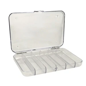 Aventik Transparent Box Strong Poly carbonate Fly Fishing Box Lure Box Hook Box - Picture 1 of 18