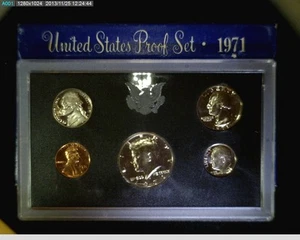 1971-S 1C-50C Proof Set (Proof) - Picture 1 of 2