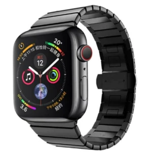 Stainless Steel Metal iWatch Strap Band For Apple Watch Series 8 7 6 5 4 3 SE 45 - Picture 1 of 17