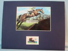 Steeplechase Racing & Olympic Equestrian Stamp