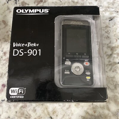 OLYMPUS DS-901 Linear PCM Voice Recorder Black BLK Open Box See Pics - Image 1 of 4