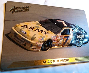 * 1993 #AK6 Action Packed Race card Alan Kulwicki / Army #7 - Picture 1 of 6