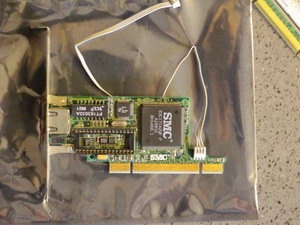 SMC SMC9432TX 83C171A2QF 10/100 MBIT  PCI Network Adapter NIC Ethernet Card - Picture 1 of 3